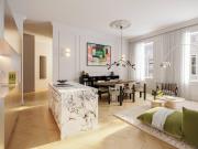 Rose Nine Exklusives 4 Zi. Altbau Wohnung mit Außenfläche