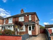 Rosedale Road, Nottingham, 3 Bedroom Semi detached