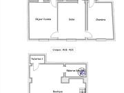 Rue de clignancourt Triplex boutique appart