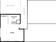 Rue Kurnagel Koenigshoffen studio de 19,36 m²