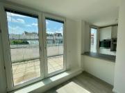 Ruhige Dachterrassenwohnung für Singles
