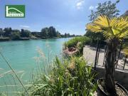RUHIGES WOHNEN AM WASSER! Bungalow mit Blick ins Grüne...