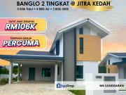 Rumah Banglo Dua Tingkat di Jitra Kedah