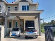 Rumah sewa Teres 2 tingkat corner lot