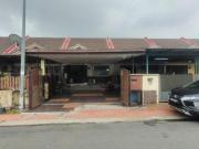 Rumah teres 1 tingkat Taman Meru Aman Jalan Jabar Klang...