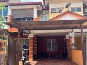 Rumah Teres 2 Tingkat di Desa Alam