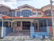 Rumah teres dua tingkat Taman Anjung Bercham Megah Ipoh...