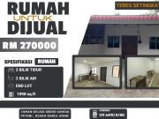 Rumah untuk Dijual TAMAN KELADI SUNGAI PETANI