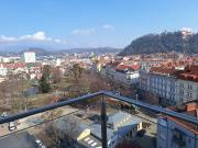Rundum Stadtblick: 3 Zimmer Wohnung mit Terrasse und...