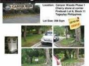 Rush! Corner Lot FOR SALE Canyon Woods Resorts Tagaytay