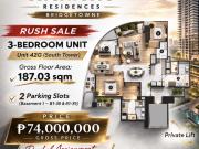 Rush Sale 3BR Unit for Sale – Haraya Residences...