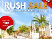 Rush Sale House & Lot in White Plains Quezon City