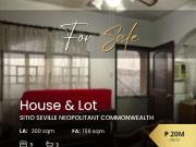 Rush Sale: House & Lot located at Sitio Seville...