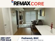 RUSH SALE or LEASE: 2BR Corner unit at Park West, BGC,...