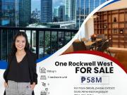 Rush Sale: Three Bedroom Unit in One Rockwell West Tower...