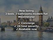 Rutland Gate, London SW7, 3 bed flat to rent, £11,999...