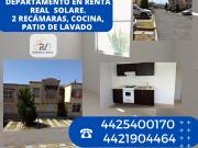 RV DEPARTAMENTO EN RENTA EN REAL SOLARE