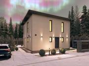 SACHLICHES EIN­FA­MI­LI­EN­HAUS GEPAART MIT NÜTZLICHER...