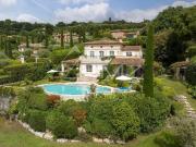 Saint Paul de Vence Vue panoramique mer et villa