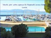 Saint Raphaël Port Santa Lucia appartement 2 pièces front de
