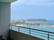 Salinas, espectacular departamento frente al mar y con...