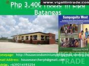 Sampaguita West Rent to Own Economic House Lipa City...