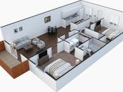 Sanctuary Apartments and Townhomes The Oasis
