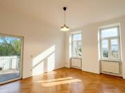 Sanierte 3 Zimmer Altbauwohnung mit ca. 13,5 m² Balkon I...