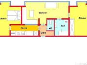 Sanierte 3 Zimmer DG Wohnung mit Gartennutzung bei UNI...