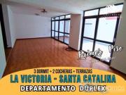 Santa Catalina Departamento DUPLEX Primer Piso de 3 Dorm...