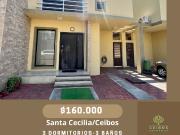 SANTA CEICLIA CEIBOS, Vendo Casa 3 dormitorios $160.000
