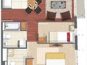 SANTA LUCIA 2 HABITACIONES, AMBAS CON BAÑO PRIVADO