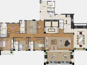 Santa Teresinha Apartamento à venda com 264 m² 4 suítes...