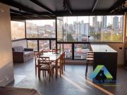 SANTO ANDRÉ Bairro Jardim Sobrado Tríplex Mobiliado...