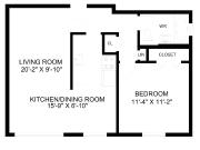 Sanvia Apartments 1 Bedroom Apartment for Rent at 250...