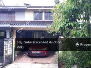 satu 1 unit rumah teres dua 2 tingkat tengah di No. 14,...