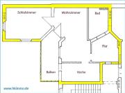 Schicke 2 Raumwohnung mit Balkon in Köthen