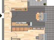 Schicke Dachgeschosswohnung mit Terrasse