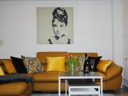 Schicke möblierte Souterrain Wohnung, 55 qm, in Mainz...