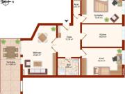 Schicke Wohnung in der Südvorstadt mit Terrasse