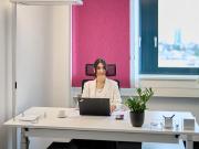 Schickes Büro mit Skylineblick, erschwinglich, ab 1...