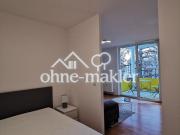 Schöne möblierte 1,5 Zimmer Wohnung mit Balkon und Küche...