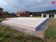 Schönes Baugrundstück mit Fundament für Bungalow in St....