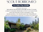 Scout Borromeo, Quezon City 4br house for demolition for...