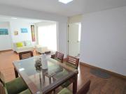 Se alquila departamento amoblado de 3 dormitorios 100m2...