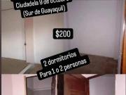 SE ALQUILA DEPARTAMENTO NUEVO DE 2 DORMITORIOS SUR DE...