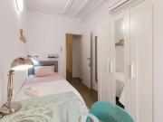 Se alquila habitación en piso de 7 habitaciones en Barcelona
