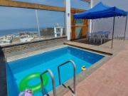 SE ALQUILA LINDA CASA DE PLAYA CON PISCINA EN PUNTA NEGRA