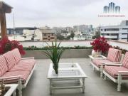 Se alquila lindo penthouse duplex amoblado en San Isidro...