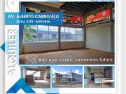 SE ALQUILA LOCAL AV ALBERTO CARNIVALLI MATURIN AL01...